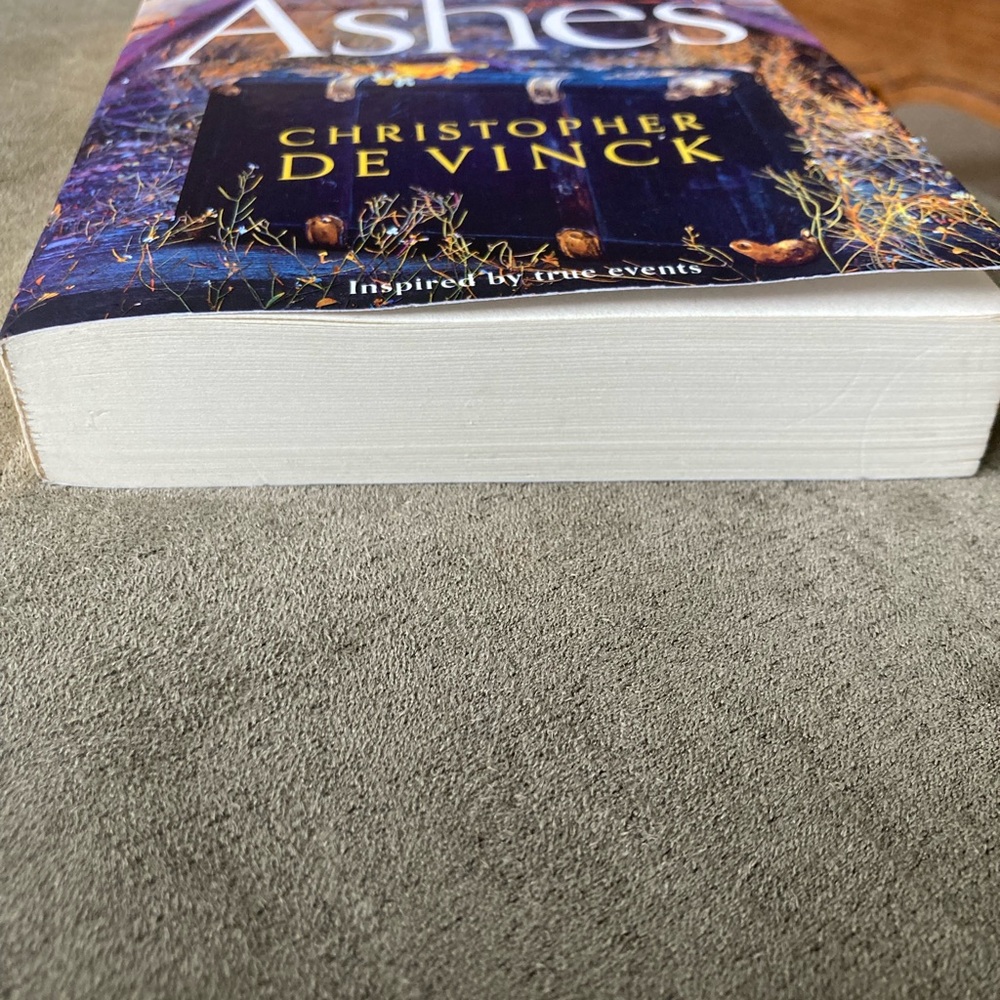 BOOK- Ashes by Christopher DeVinck - Picture 3 of 3